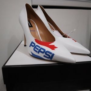 Dsquared Vitello Stampa Pespi Pump Heel